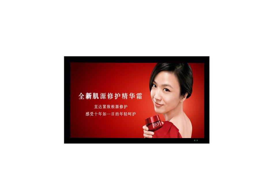 21.5寸背挂式车载广告机