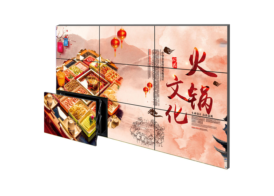 55寸拼接屏（1.7mm拼缝，500亮度）